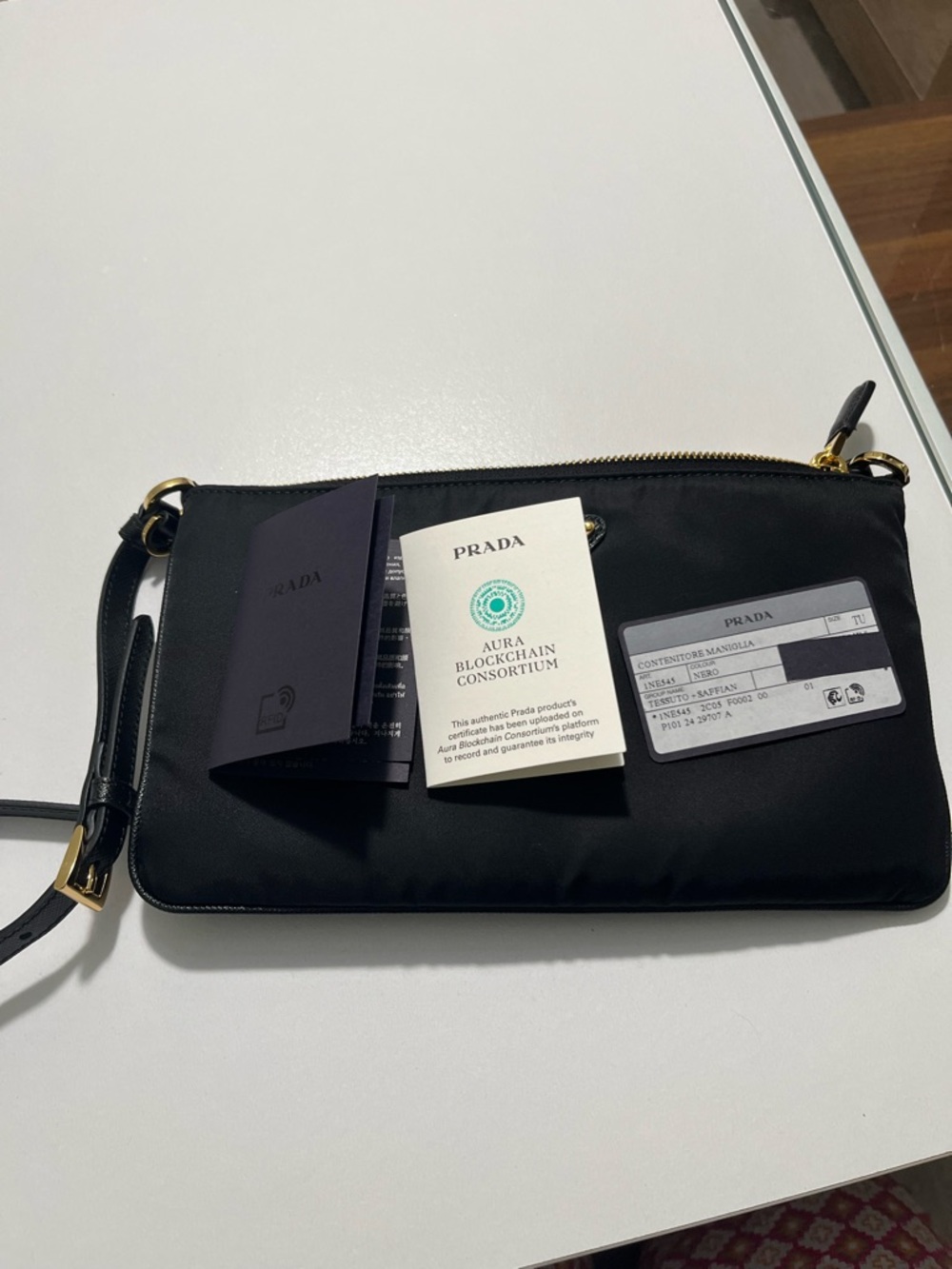 Prada Black Nylon shoulder bag - Picture 6 of 11